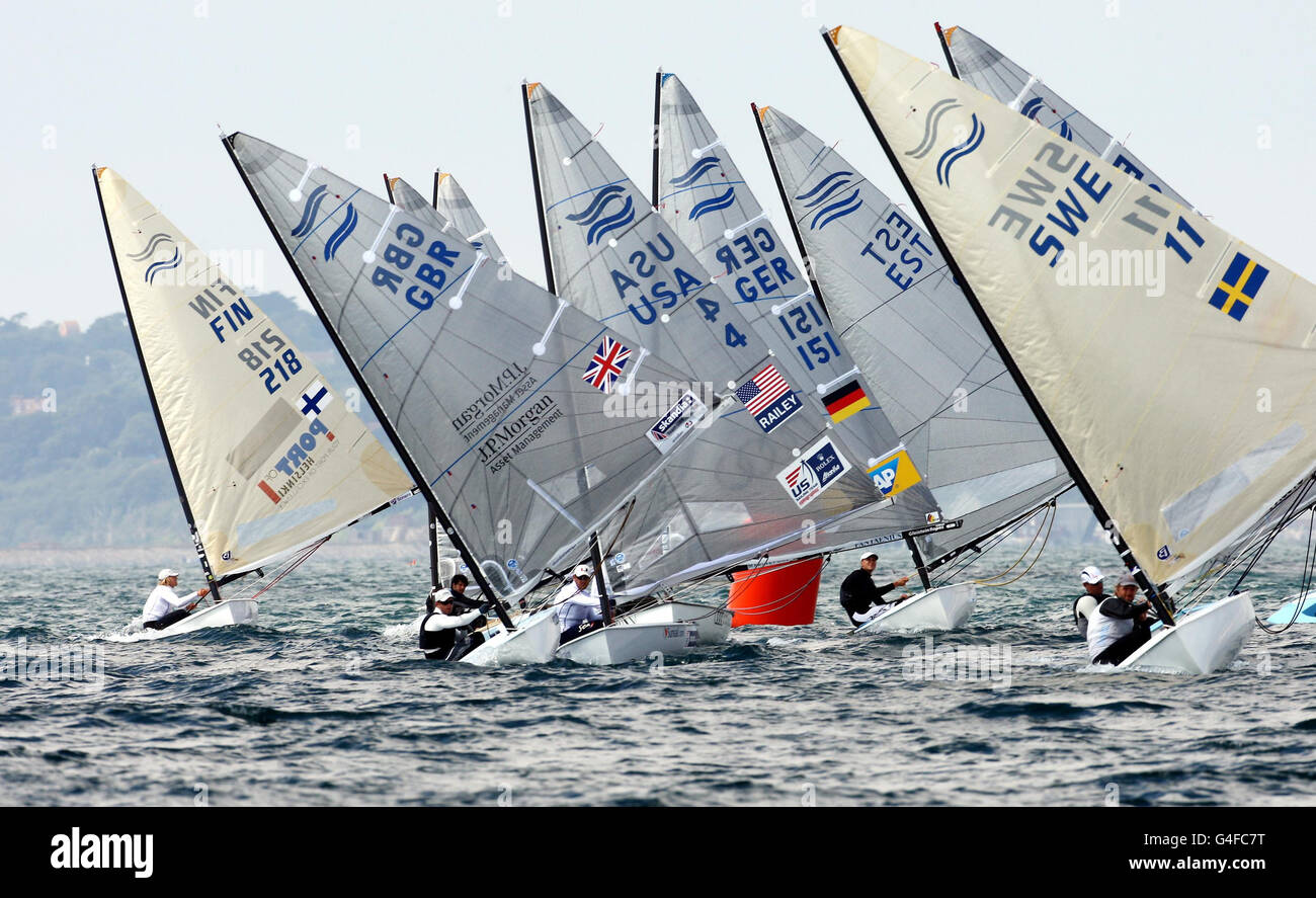 Sailing London Olympic Games 2012 Test Event and International