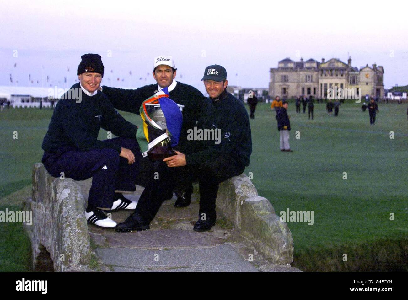 GOLF Dunhill Winners /SA Stock Photo Alamy