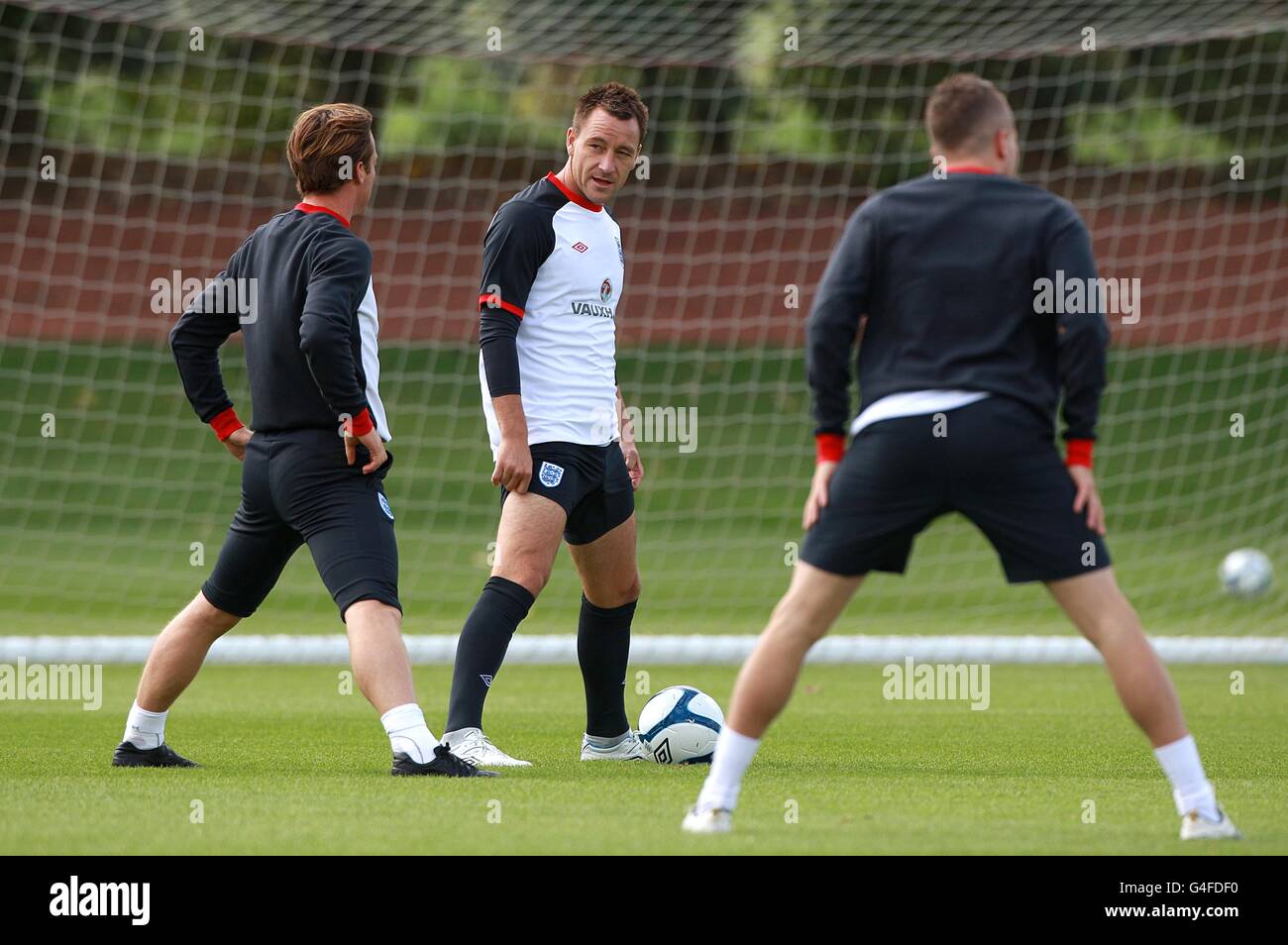 Soccer - International Friendly - England v Holland - England Training - Day Two - London Colney Stock Photo