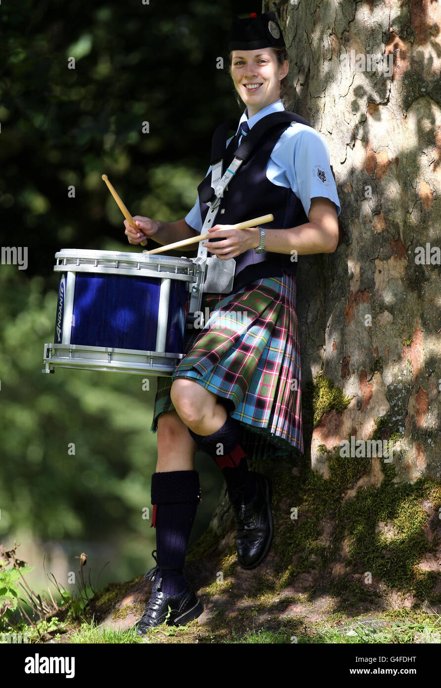 World Pipe Band Championships Stock Photo Alamy