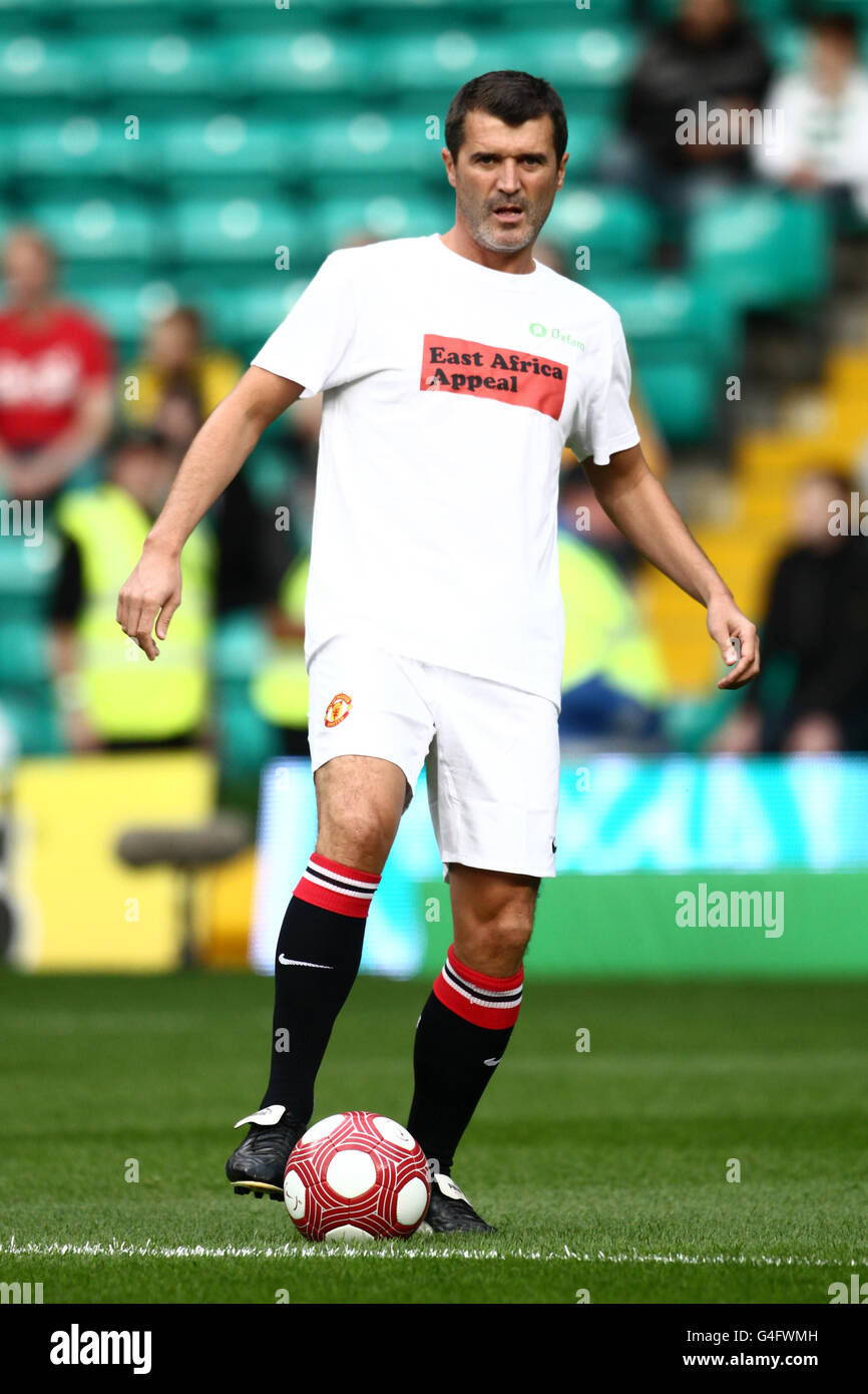 Soccer legends friendly match celtic v manchester united celtic park hi