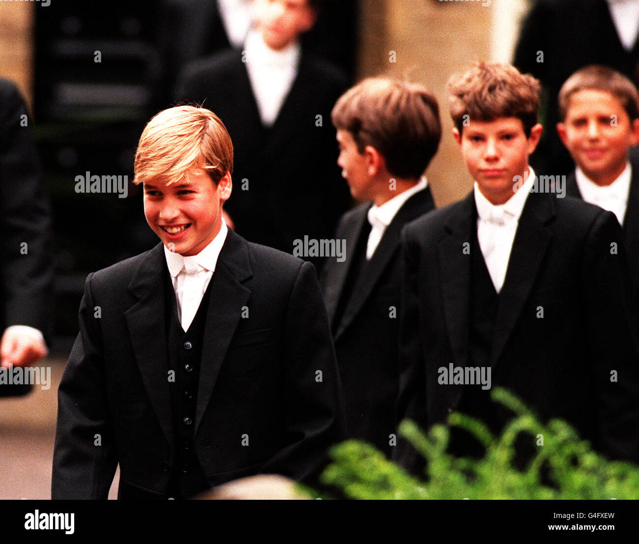 PRINCE WILLIAM AT ETON Stock Photo - Alamy