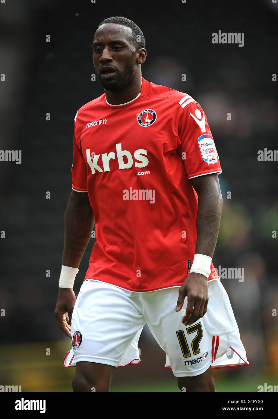 Charlton Athletic's Jason Euell during the npower Football League one match at Meadow Lane, Nottingham. Stock Photo