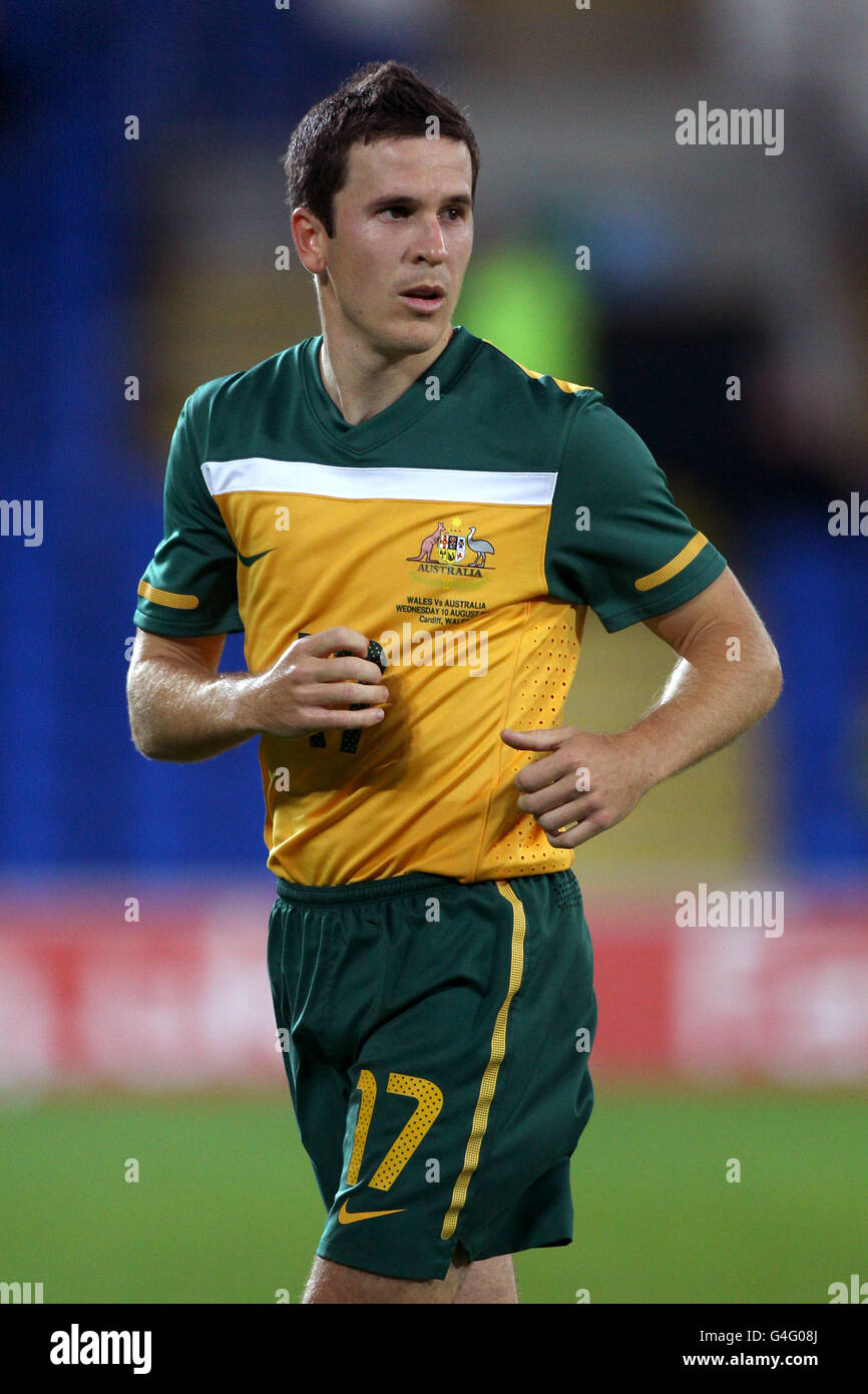 Soccer International Friendly Wales v Australia Cardiff City Stadium Stock Photo Alamy
