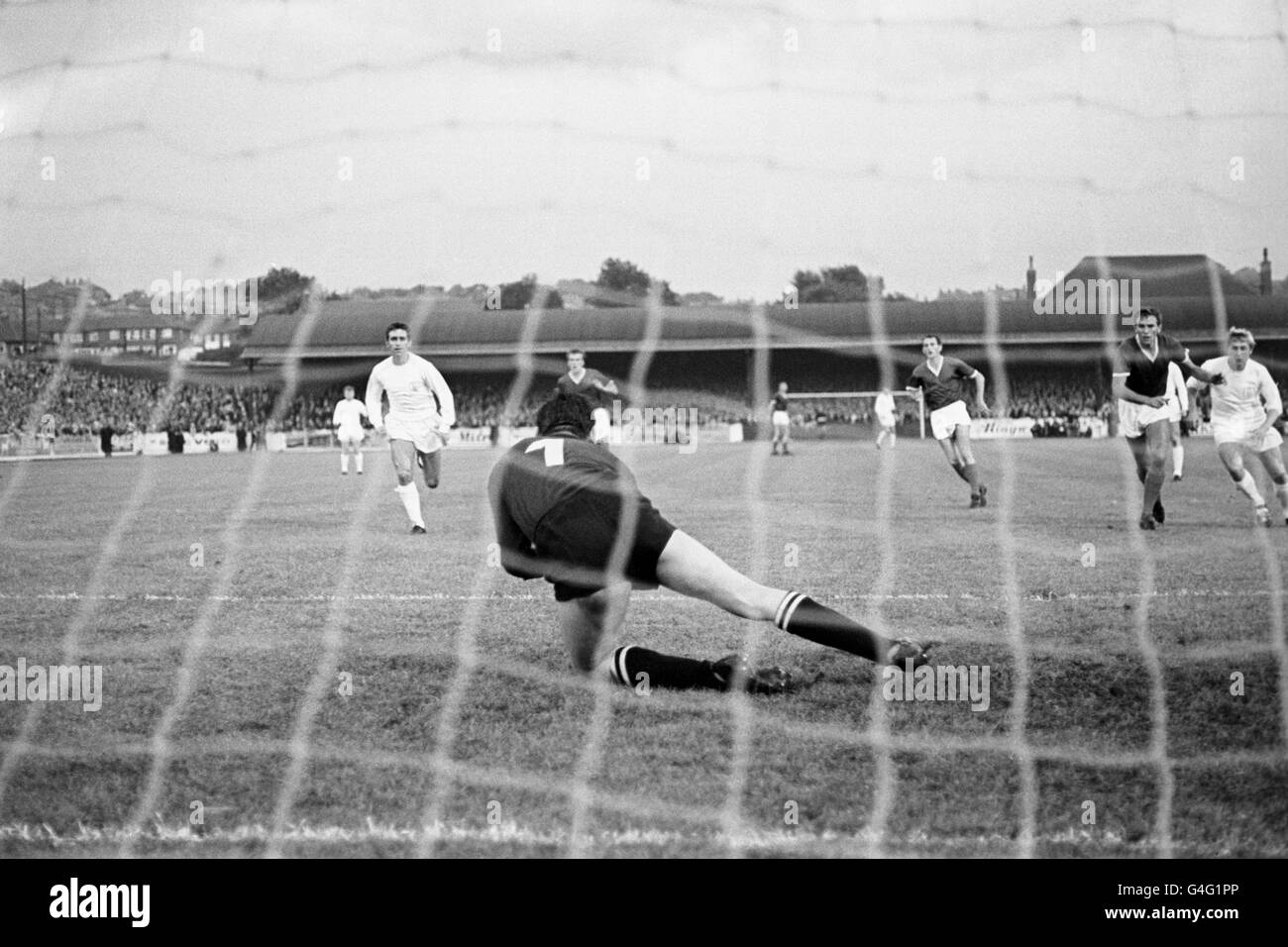Soccer 1967 InterCities Fairs Cup Final Second Leg Leeds Stock