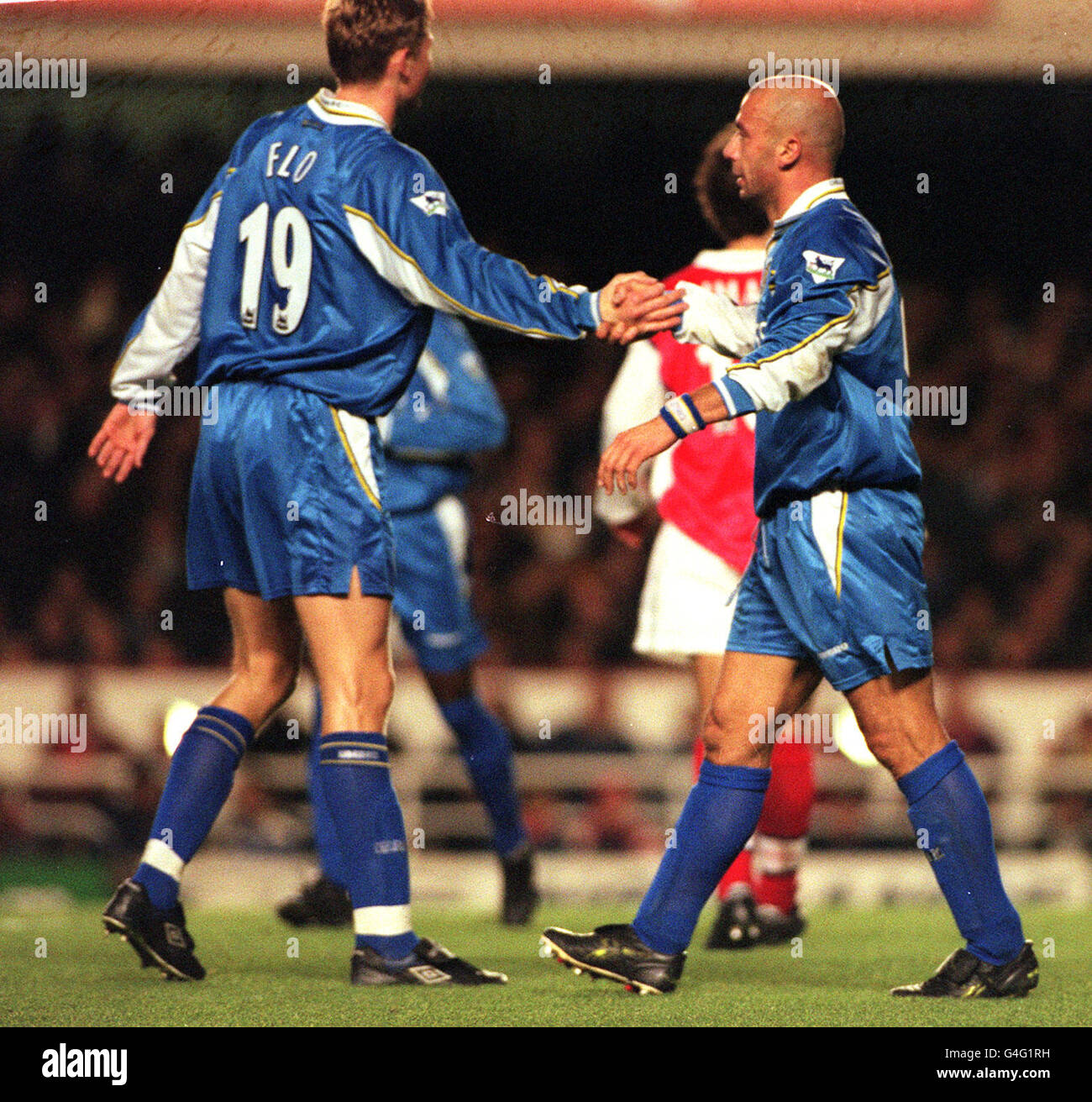 Arsenal/Chelsea Vialli/Flo Stock Photo: 106073509 - Alamy