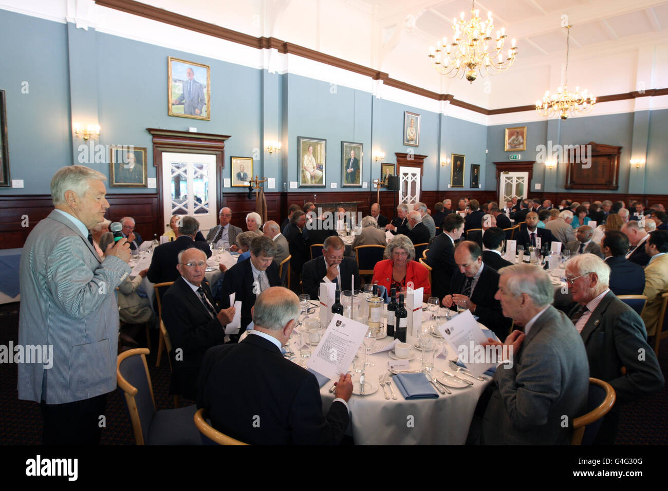 Guests enjoy the reception to mark the opening of The Galadari Museum