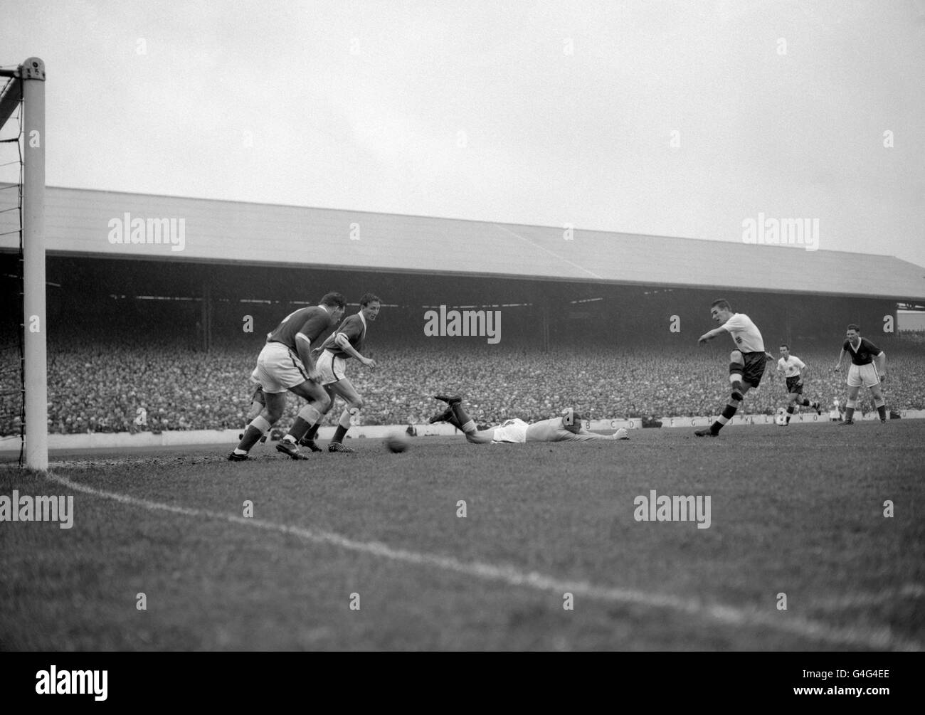 Soccer home international championship wales v england ninian park hi