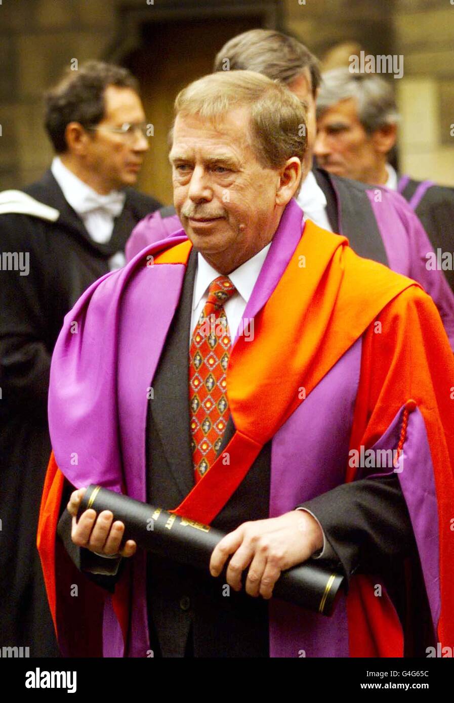 CZECH Havel degree 1 Stock Photo - Alamy