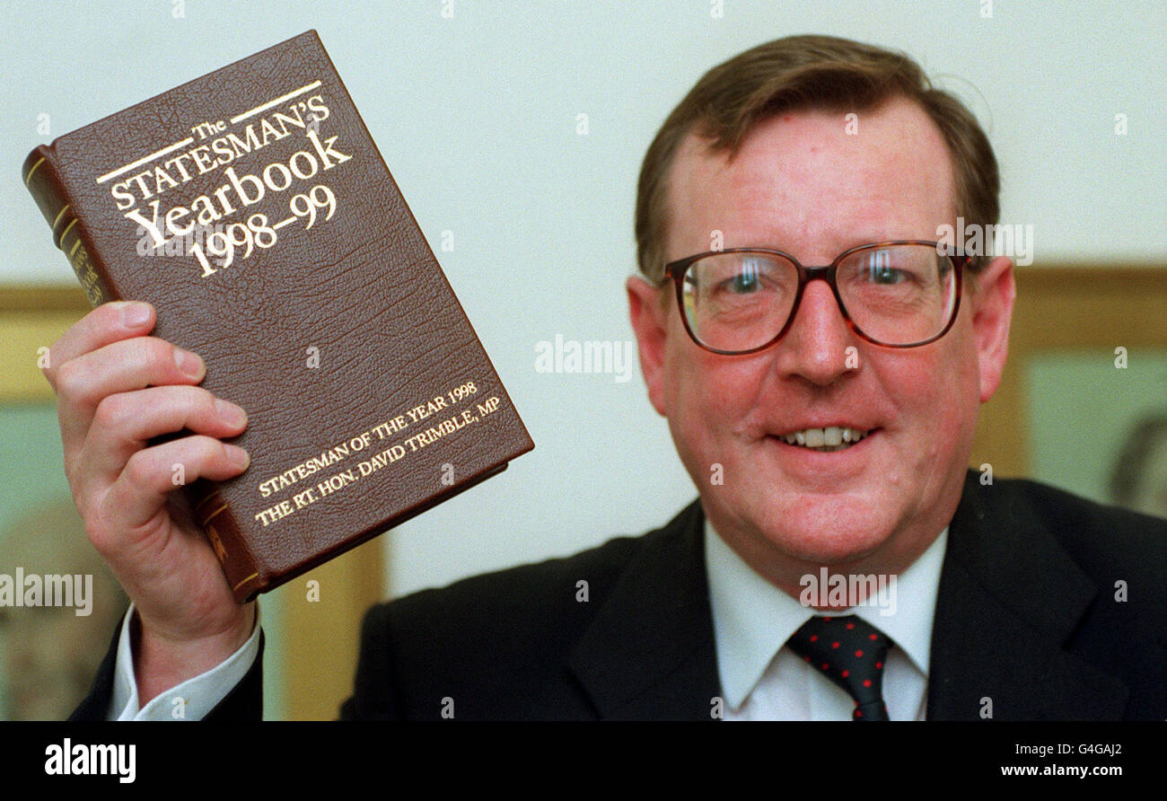 Trimble Statesman award Stock Photo Alamy