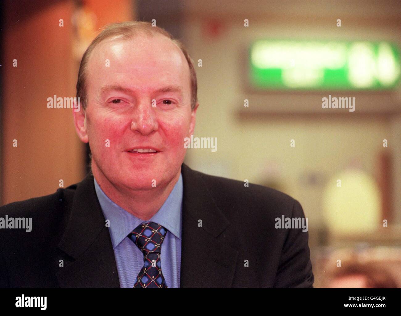 Peter Salsbury, who was announced as the new Chief Executive of high street chain Marks and Spencer plc. Mr Salsbury takes up the post from 1st February 1999. Photo by Matthew Fearn/PA Stock Photo
