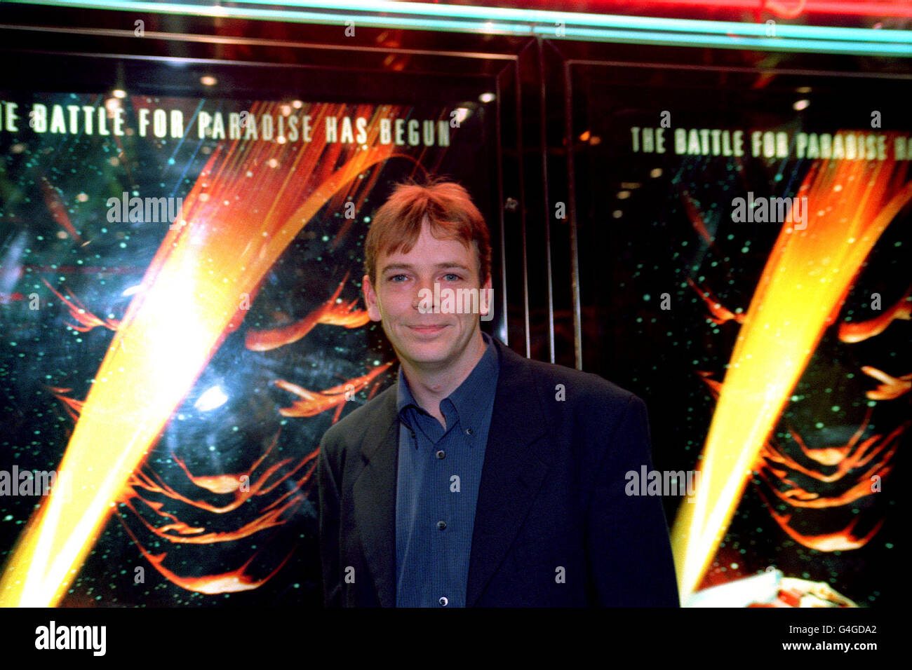 PA NEWS 15/12/98 ACTOR ADAM WOODYATT, WHO PLAYS IAN BEALE IN THE TELEVISION PROGRAMME 'EASTENDERS', ARRIVES AT THE EMPIRE LEICESTER SQUARE IN LONDON FOR THE EUROPEAN GALA CHARITY PREMIERE OF 'STAR TREK: INSURRECTION' IN AID OF THE PRINCE'S TRUST. Stock Photo