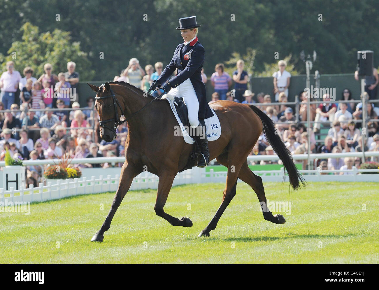 Equestrian The Land Rover Burghley Horse Trials Day Two Stamford