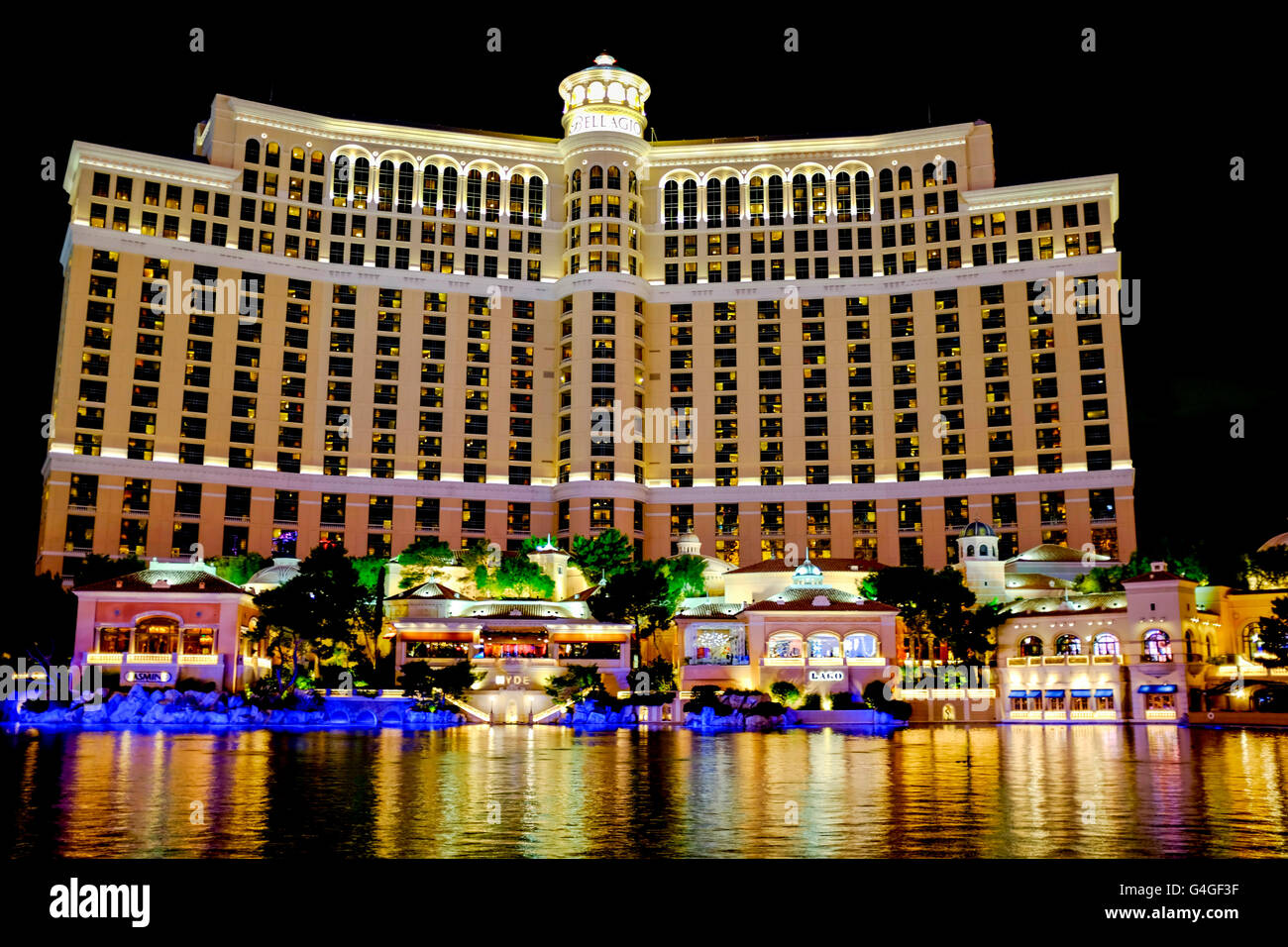 Bellagio Hotel, Las Vegas, Nevada Stock Photo Alamy