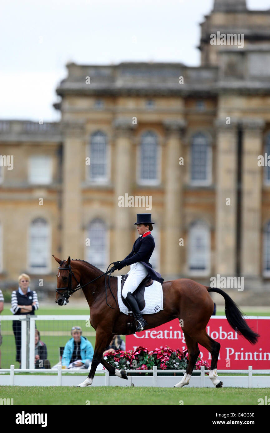 Equestrian Blenheim International Horse Trials Day Two Blenheim Palace Stock Photo Alamy
