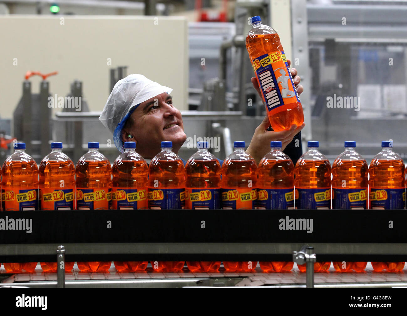 AG Barr's Irn Bru Factory Irn Bru Recipe Cumbernauld, Scotland