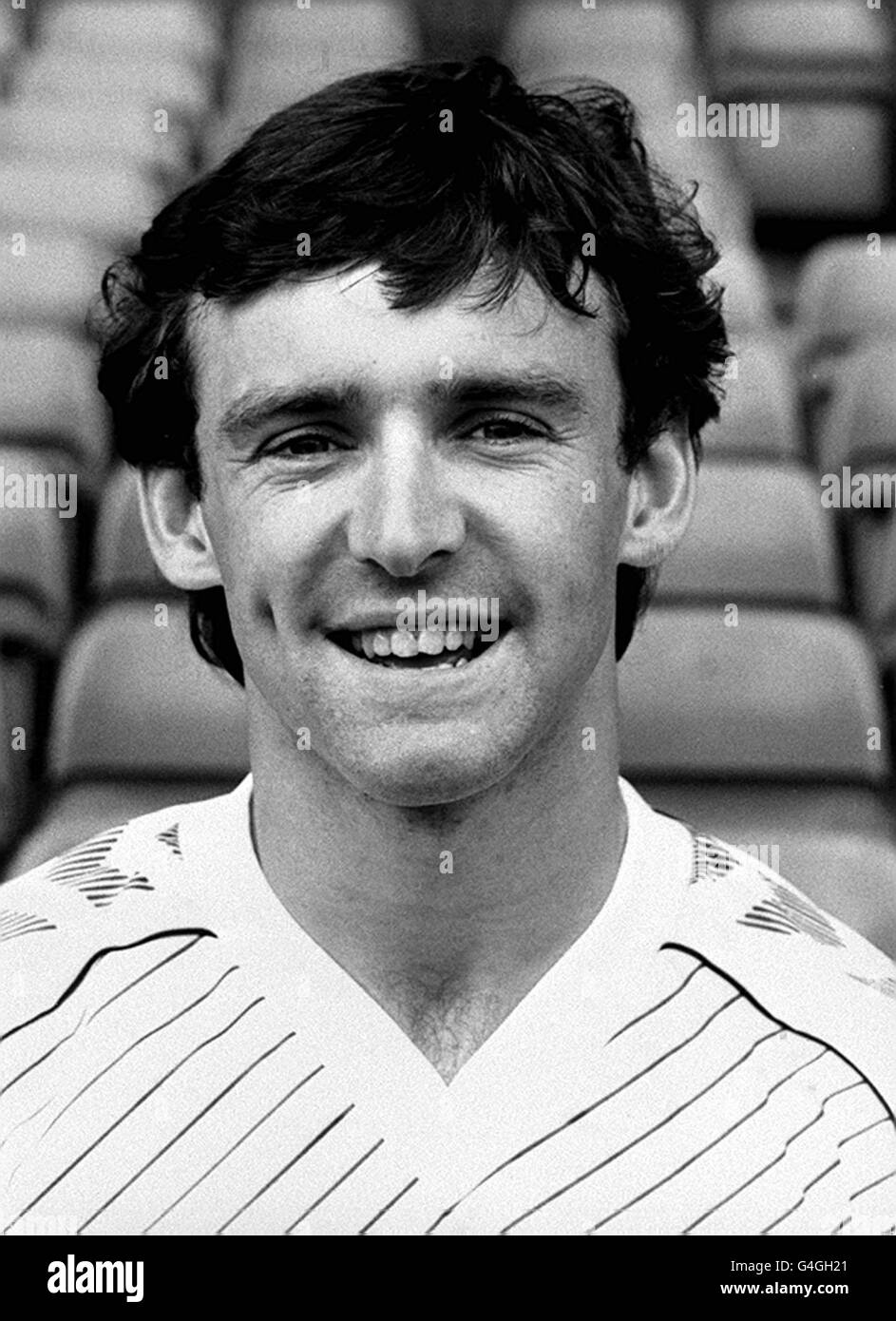 PA NEWS PHOTO 31/7/85 A LIBRARY PHOTO OF PAUL ALLEN OF TOTTENHAM HOTSPUR F.C. AT WHITE HART LANE IN NORTH LONDON Stock Photo