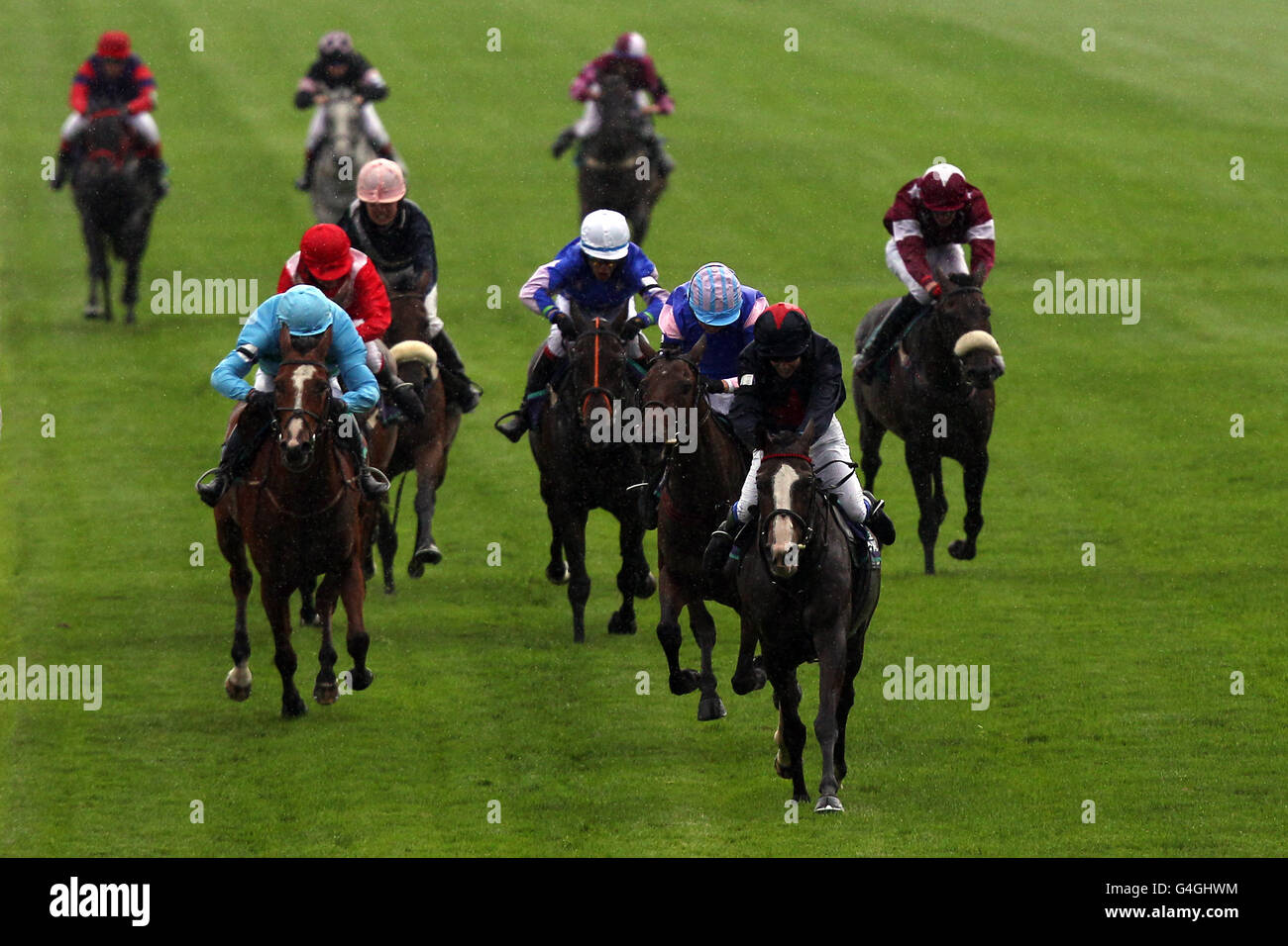 Jockey Jessica Benfield on Jessie s Girl during the Charles Owen