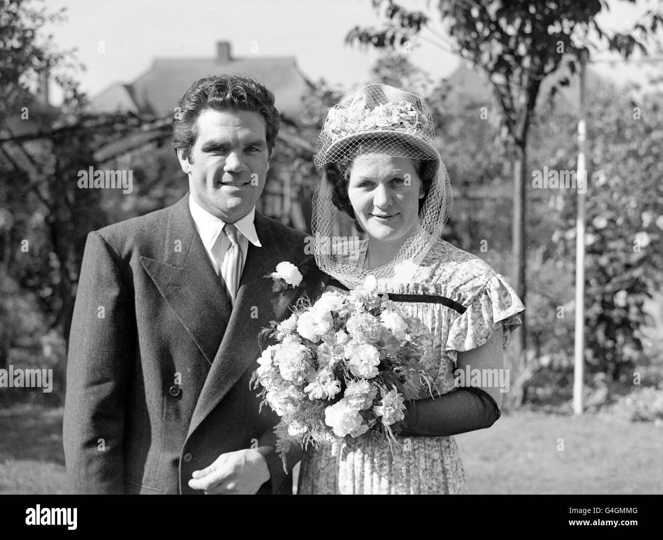 Boxing - Freddie Mills Wedding - Herne Hil, London Stock Photo - Alamy