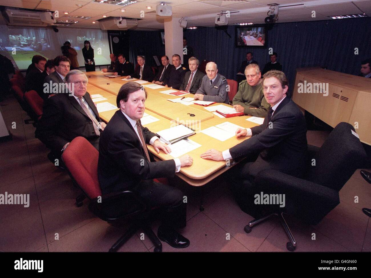 Tony Blair - Conference - London Stock Photo - Alamy