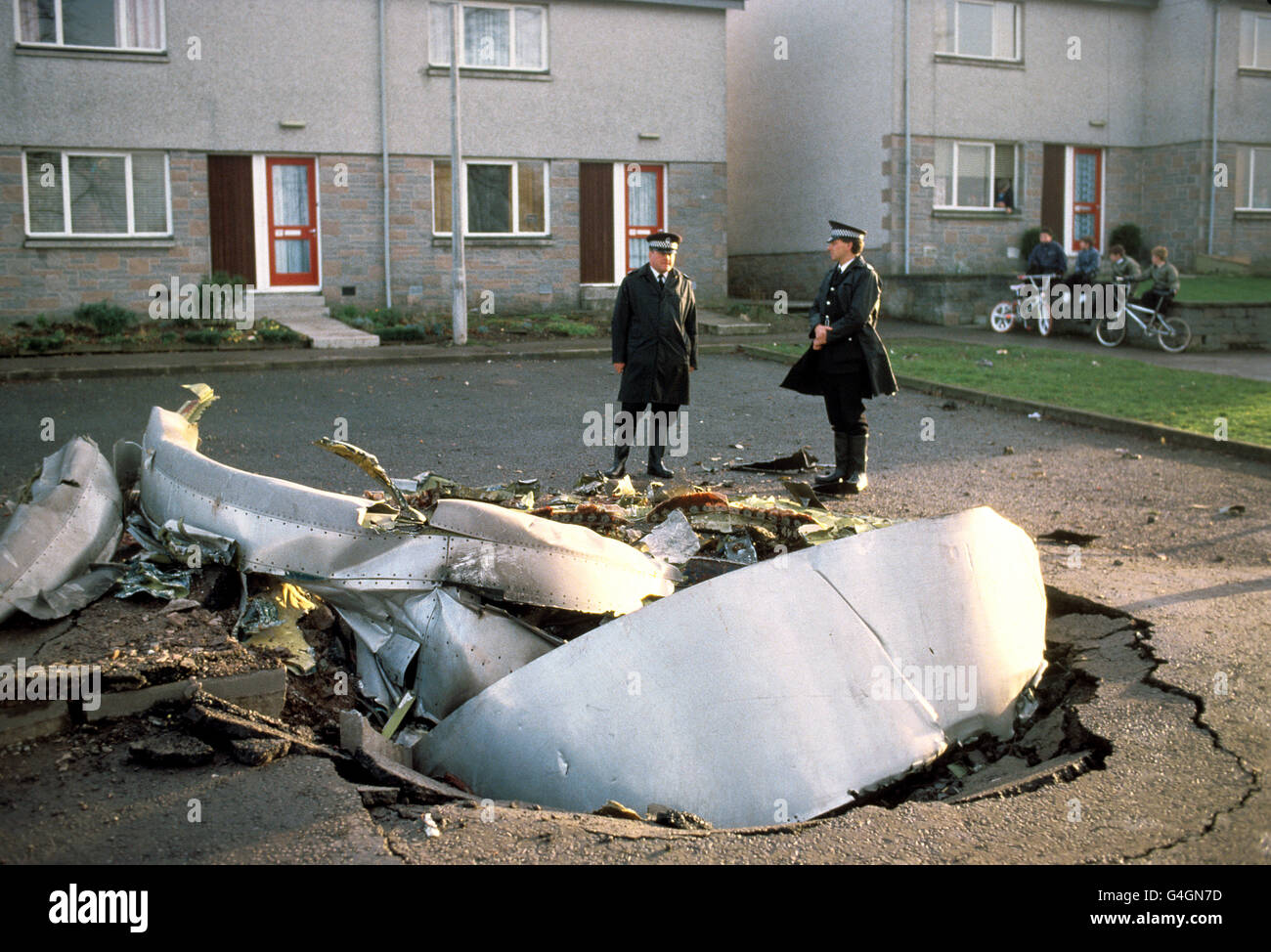 Disasters and Accidents - Terrorism - Pan Am Flight 103 Bombing - Lockerbie Stock Photo