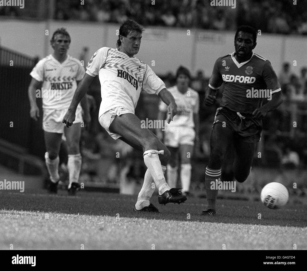 Football Photo>GLENN HODDLE Tottenham Hotspur 1986-87