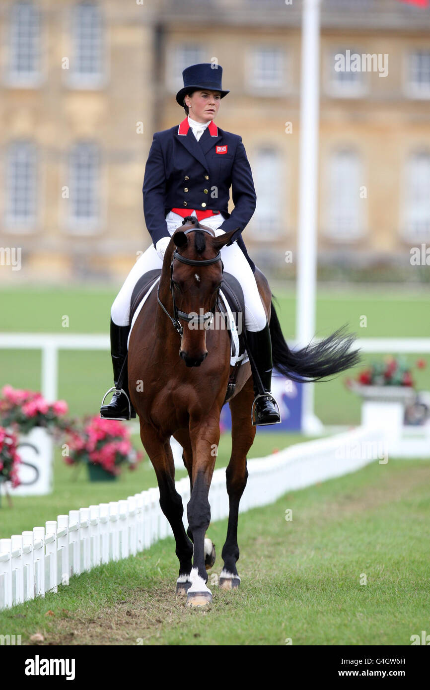 Equestrian Blenheim International Horse Trials Day Two Blenheim Palace Stock Photo Alamy