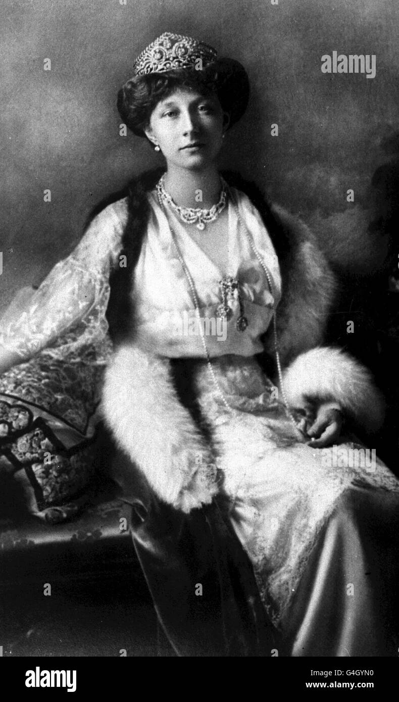 PA NEWS PHOTO CIRCA: 1914 A LIBRARY PORTRAIT OF THE DUCHESS OF BRUNSWICK. NOTE: ISSUED IN CONNECTION WITH ERNST OF HANOVER MARRIAGE Stock Photo