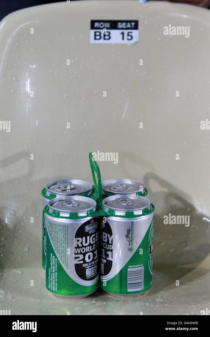 Posavasos de rugby: Rugby World Cup 2011 original coaster. El posavasos