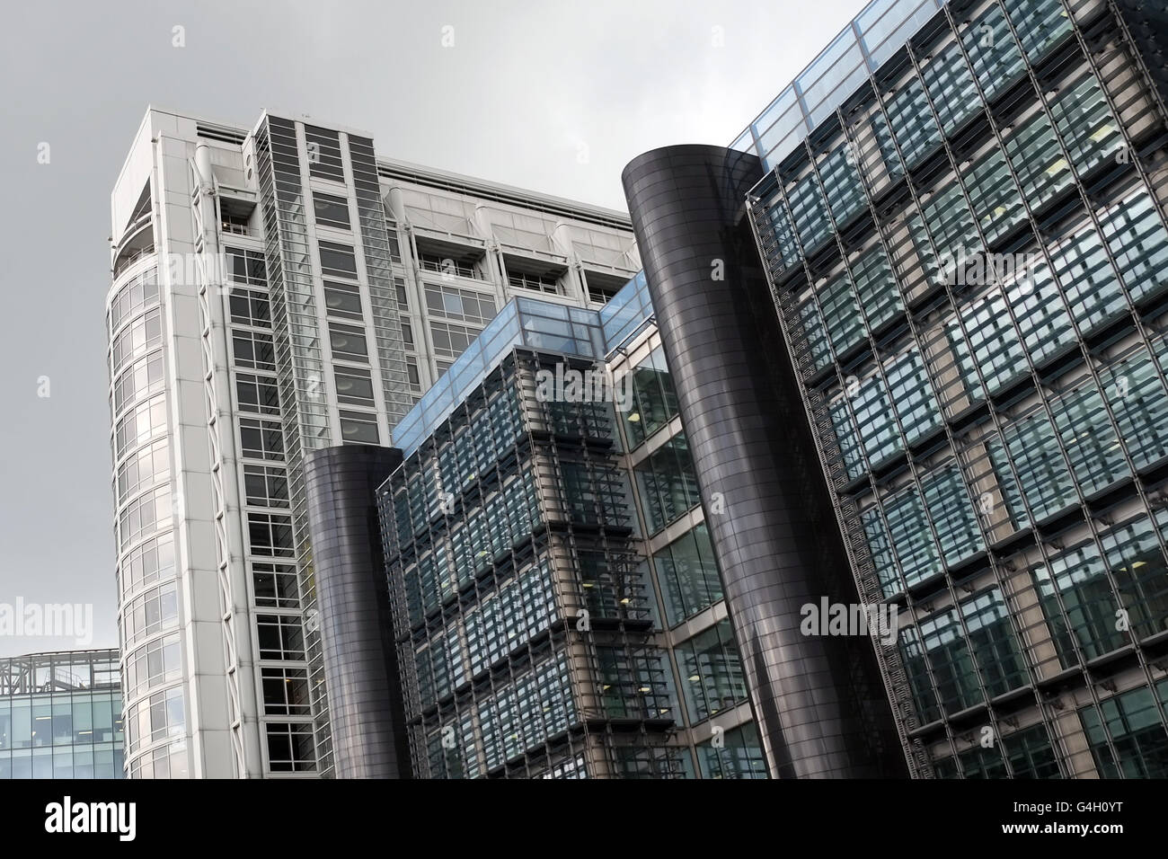 Modern office building at Regent's Place, 338 Euston Road, London, England, UK Stock Photo