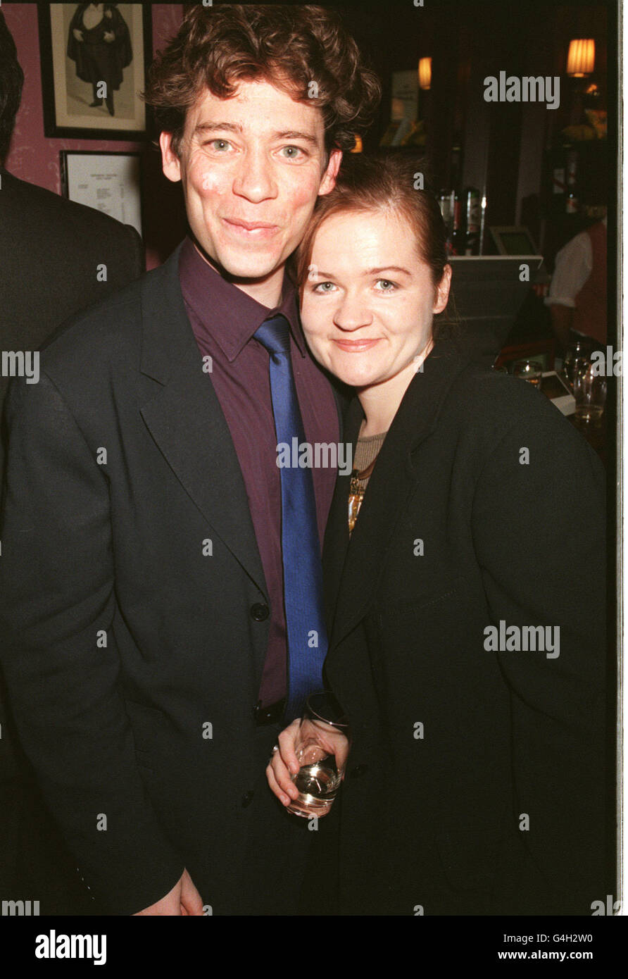FASHION/Dexter Fletcher & wife Stock Photo 106096284 Alamy