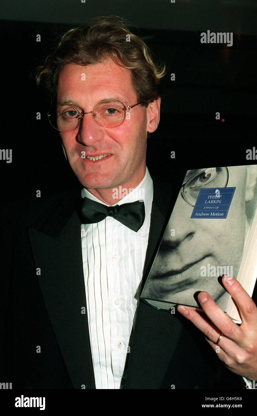 Andrew Motion/Book award finalist Stock Photo Alamy