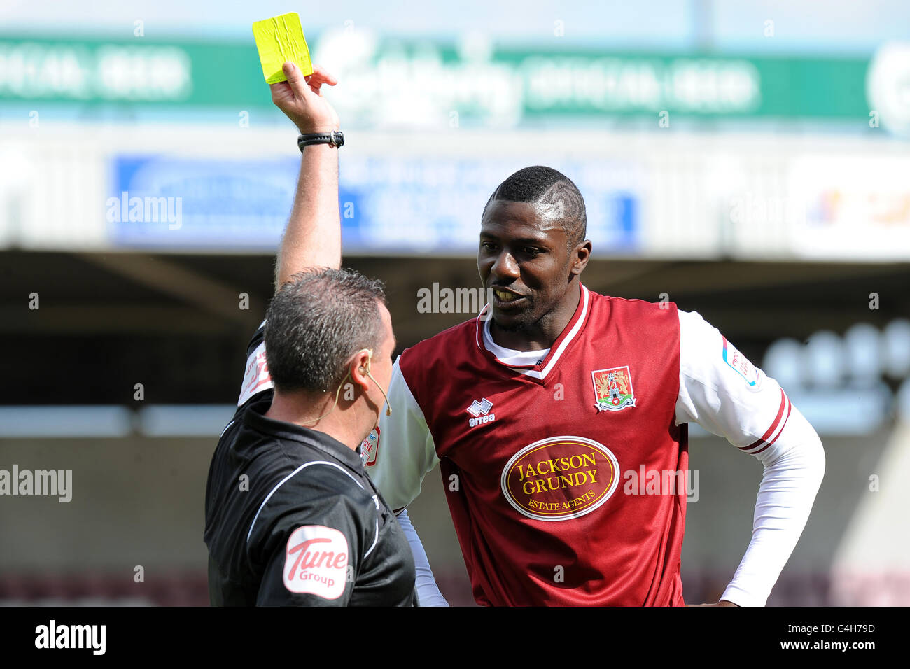 Soccer - npower Football League Two - Northampton Town v Morecambe - Sixfields Stadium Stock Photo