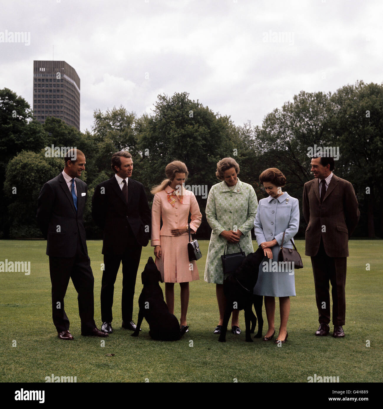 Royalty Announcement of Royal Engagement Buckingham Palace, London