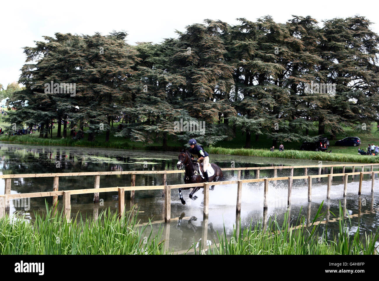 Equestrian Blenheim International Horse Trials Day Three Blenheim Palace Stock Photo Alamy