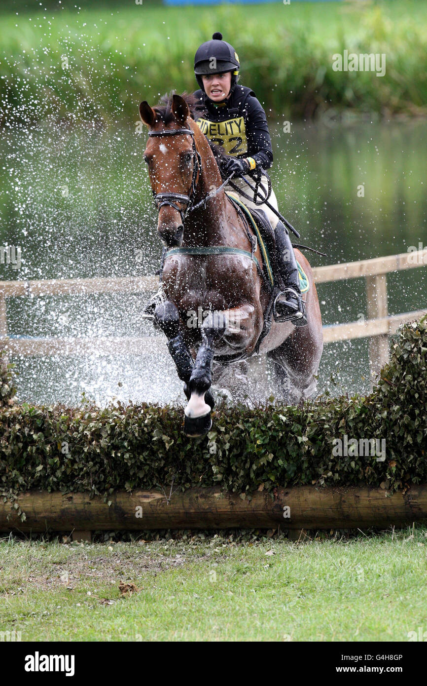 Equestrian Blenheim International Horse Trials Day Three Blenheim Palace Stock Photo Alamy