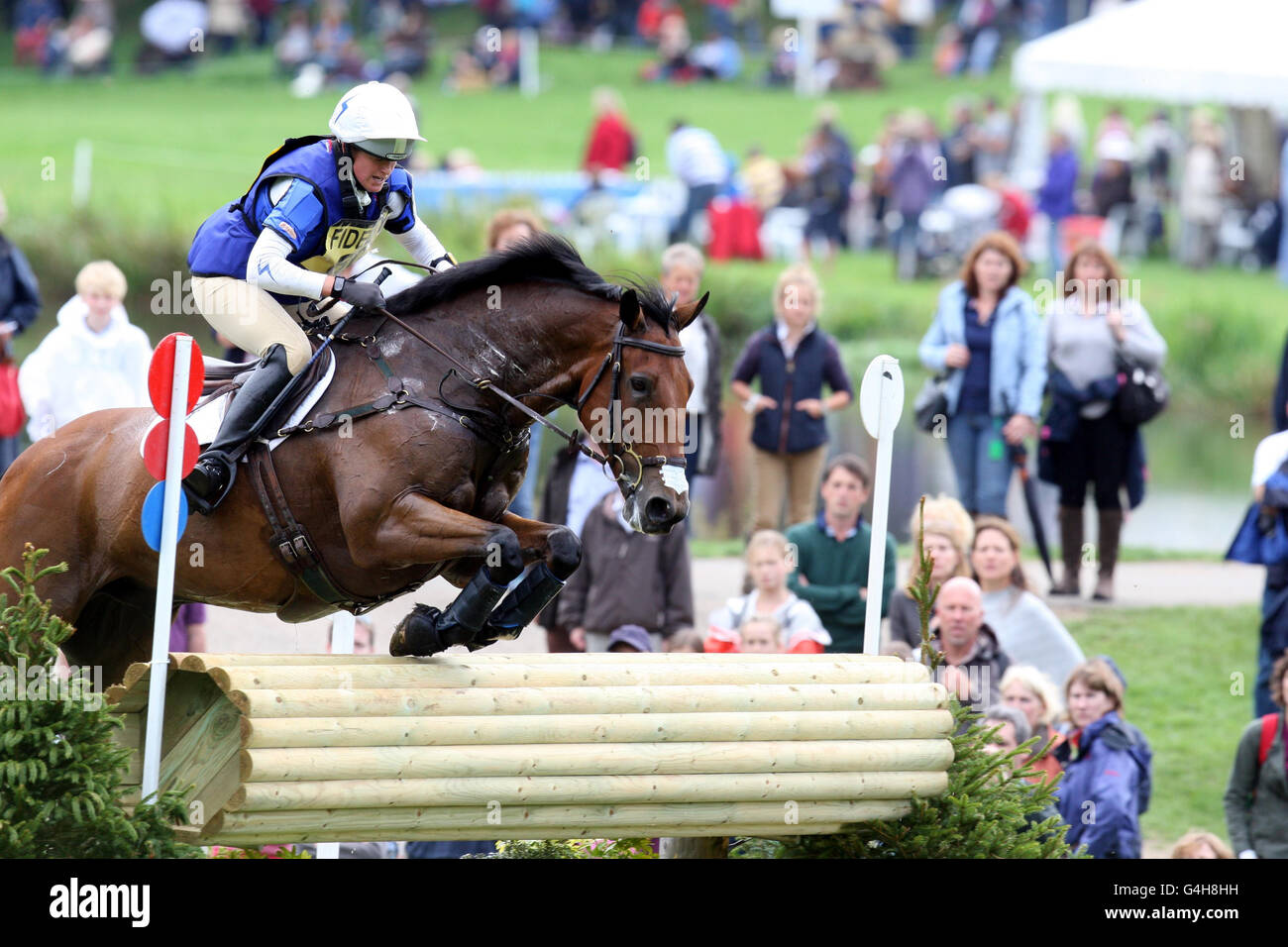 Equestrian Blenheim International Horse Trials Day Three Blenheim Palace Stock Photo Alamy