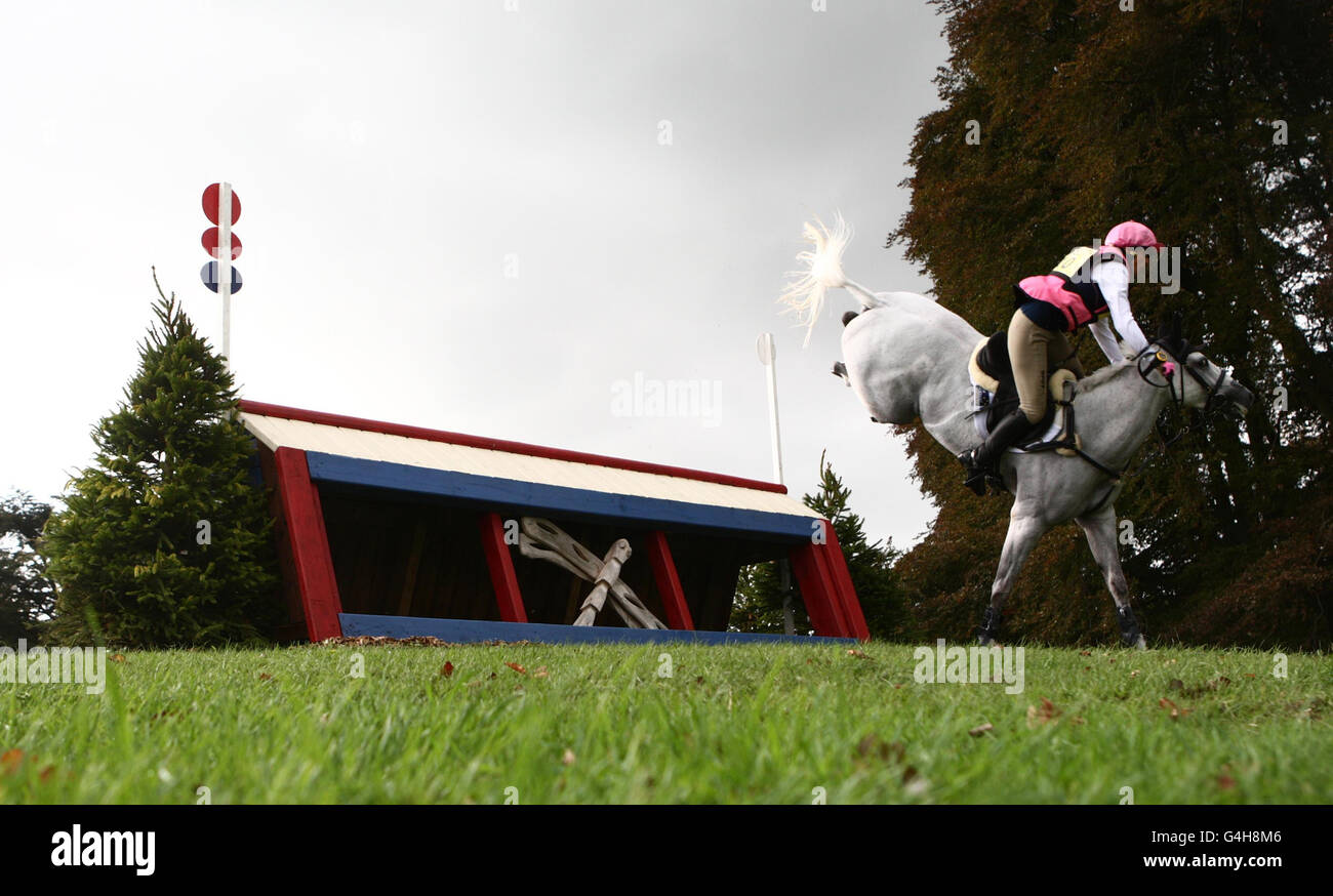 Equestrian Blenheim International Horse Trials Day Three Blenheim Palace Stock Photo Alamy