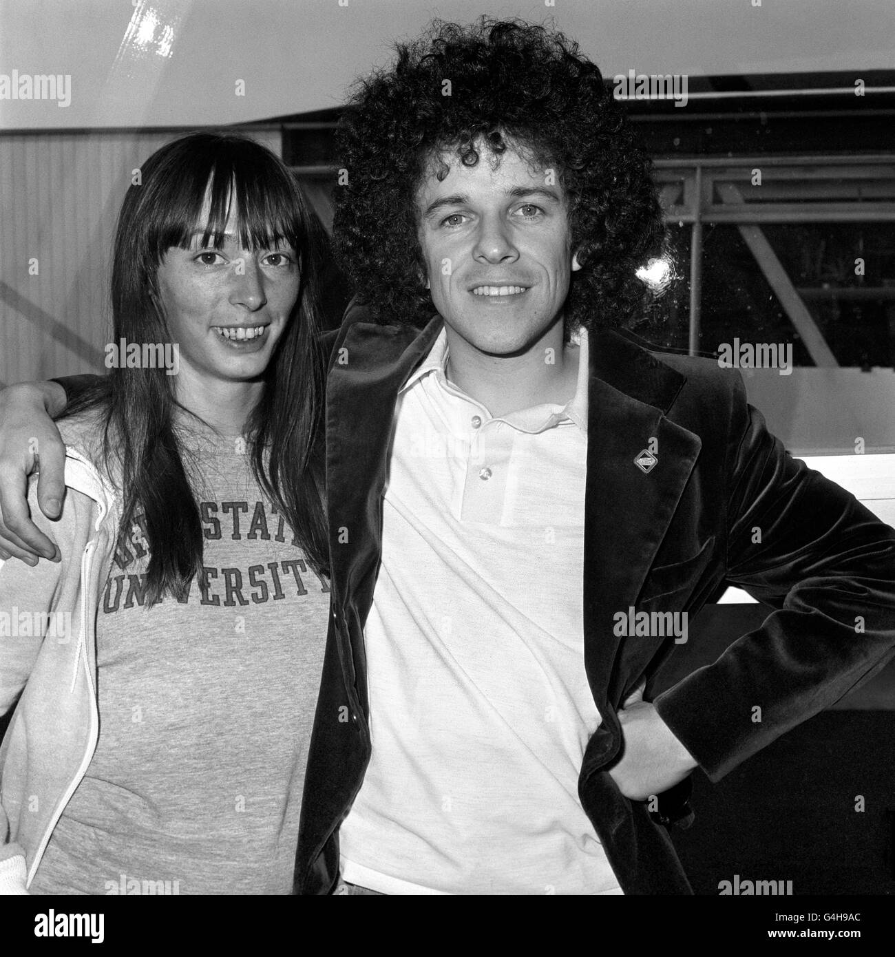 Leo Sayer Heathrow Airport London Stock Photo 106101364 Alamy