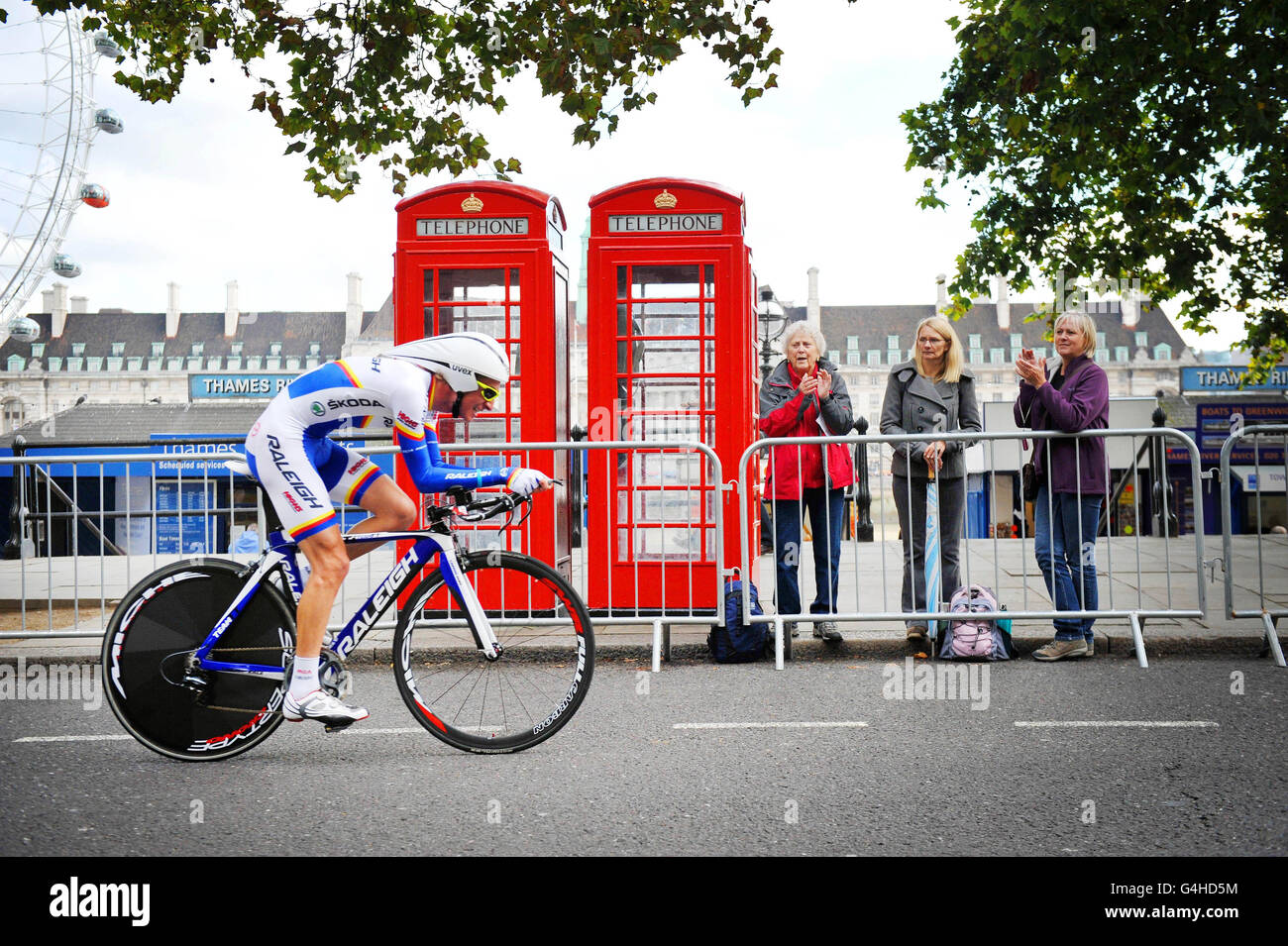 Cycling - Tour of Britain 2011 - Stage Eight Stock Photo