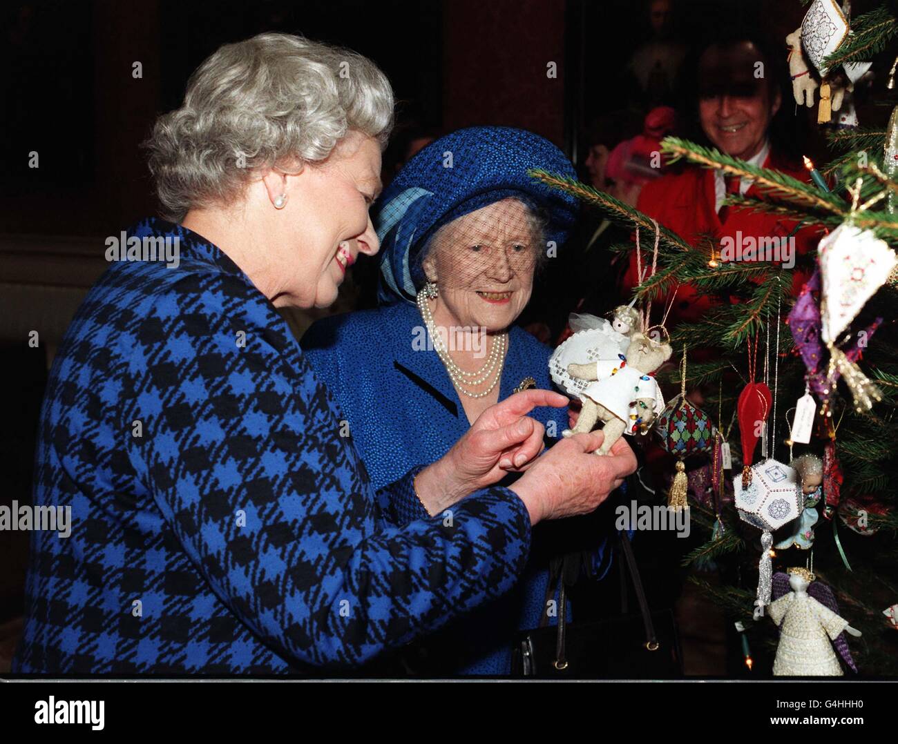 QUEEN Tree Decorations Stock Photo - Alamy