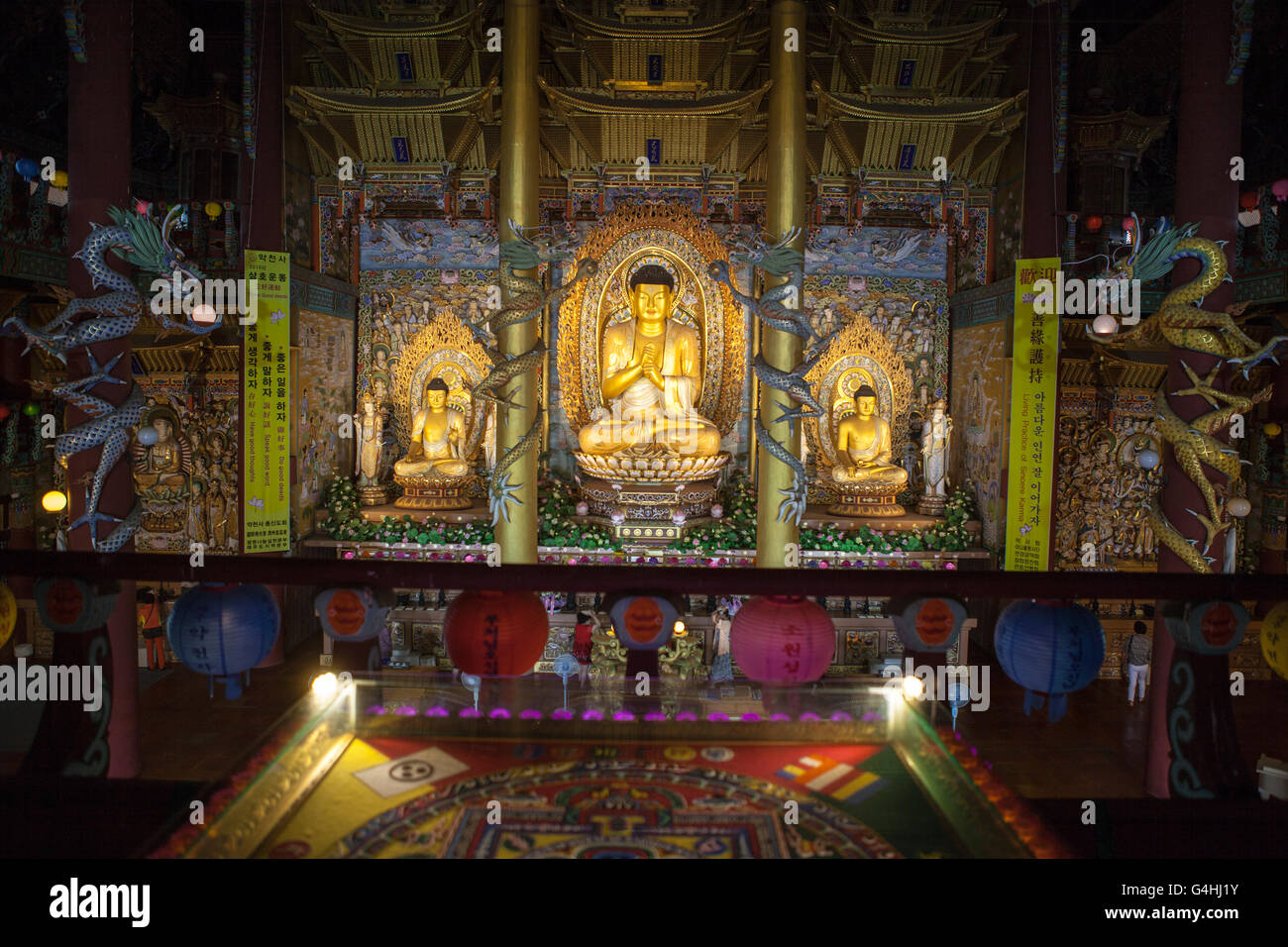 Buddha in South Korea Temple Stock Photo - Alamy