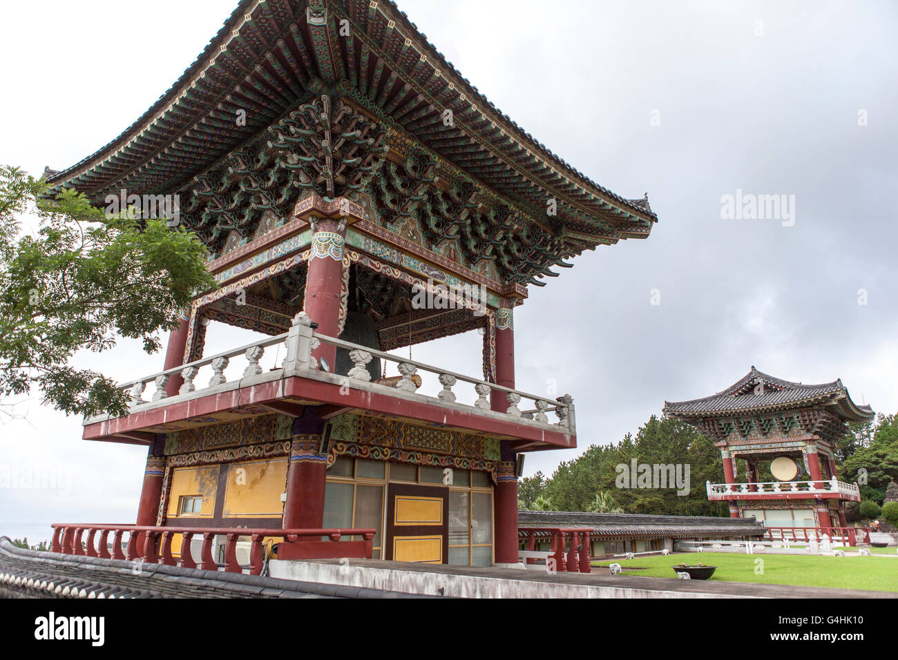 Temple in South Korea Stock Photo