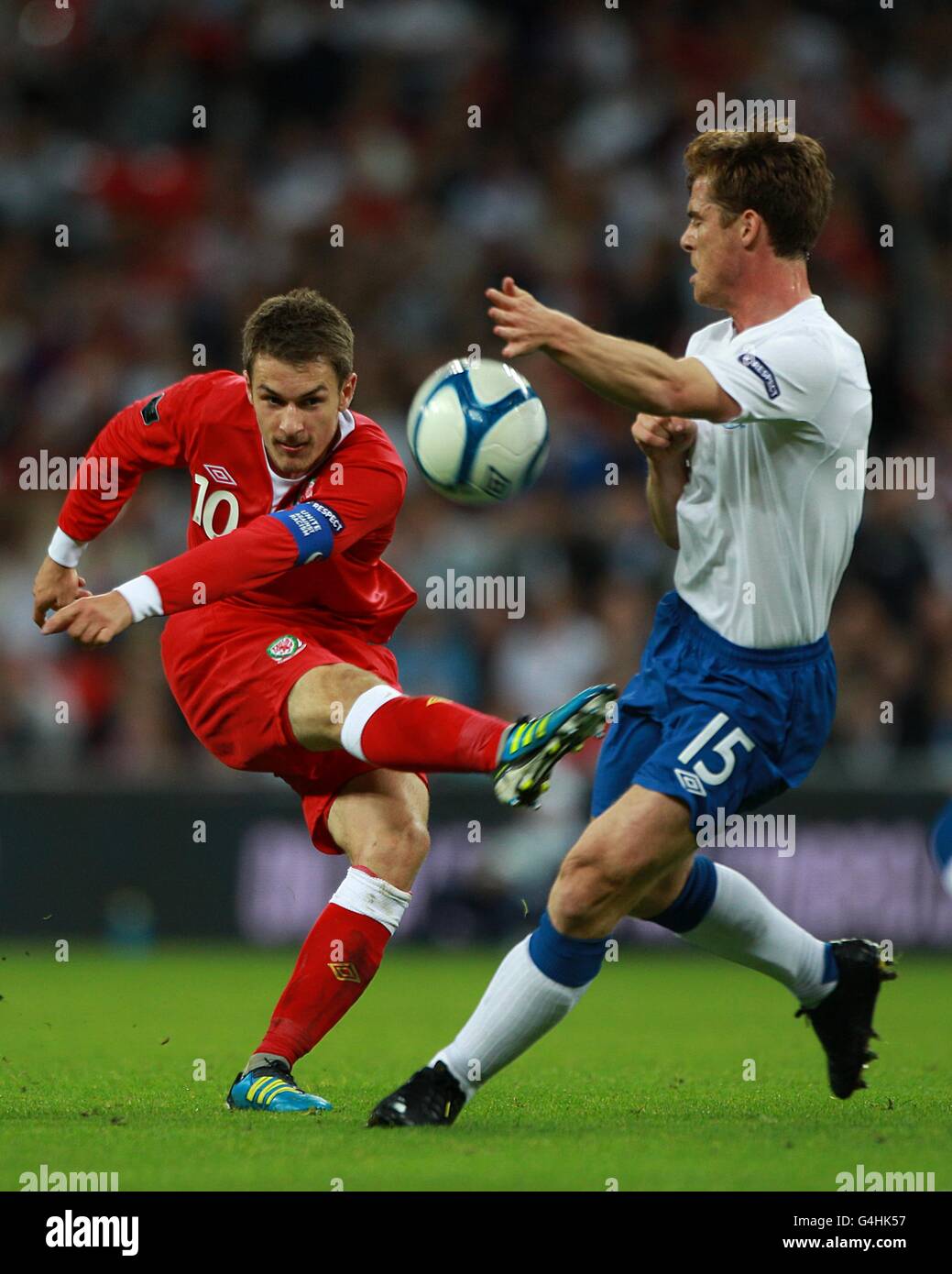 Soccer UEFA Euro 2012 Qualifying Group G England v Wales