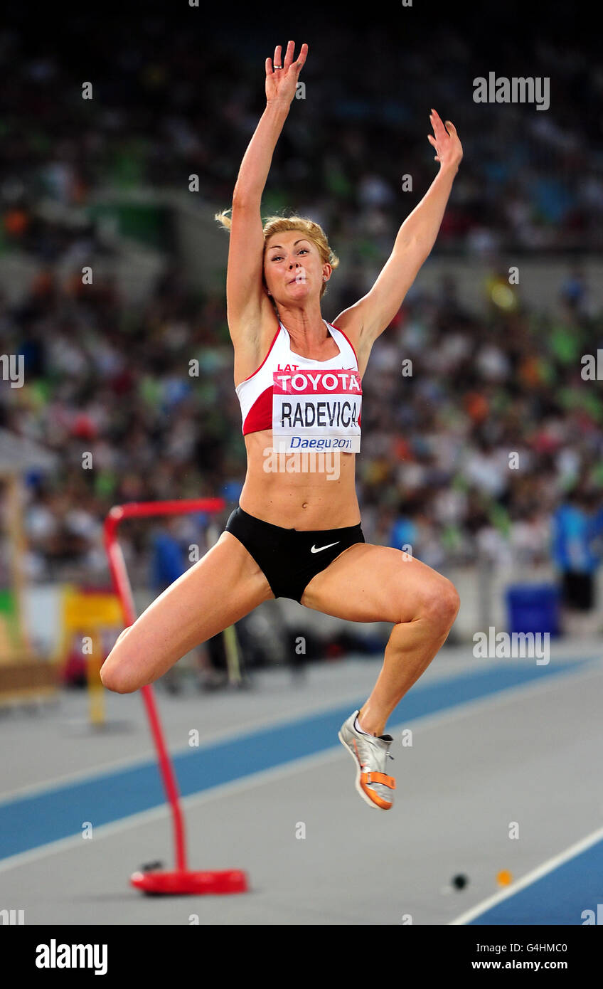 Athletics - IAAF World Championships 2011 - Day Two - Daegu Stock Photo