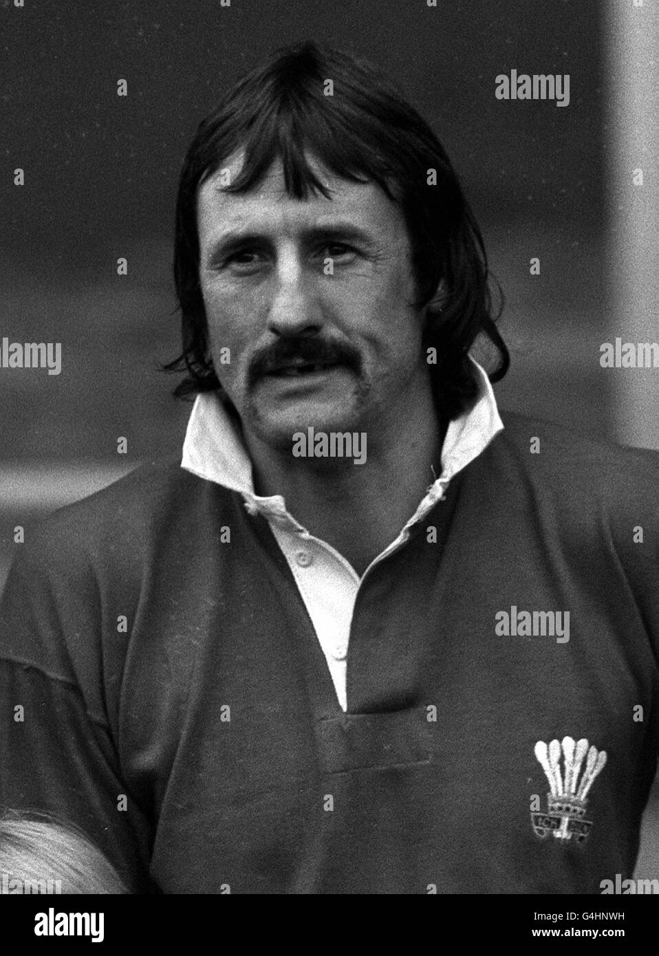 Library file dated 08.12.78. of former Welsh rugby star Paul Ringer who was sentenced to 12 months jail today (Thursday) for a 130,000 fraud following the collapse of his property company. The 50-year-old ex-Llanelli forward tried to hide money after Regal Homes Limited ran up large debts during the recession in the early 1990s, an earlier hearing at Cardiff Crown Court was told. See PA story COURTS Rugby. PA photo. Stock Photo