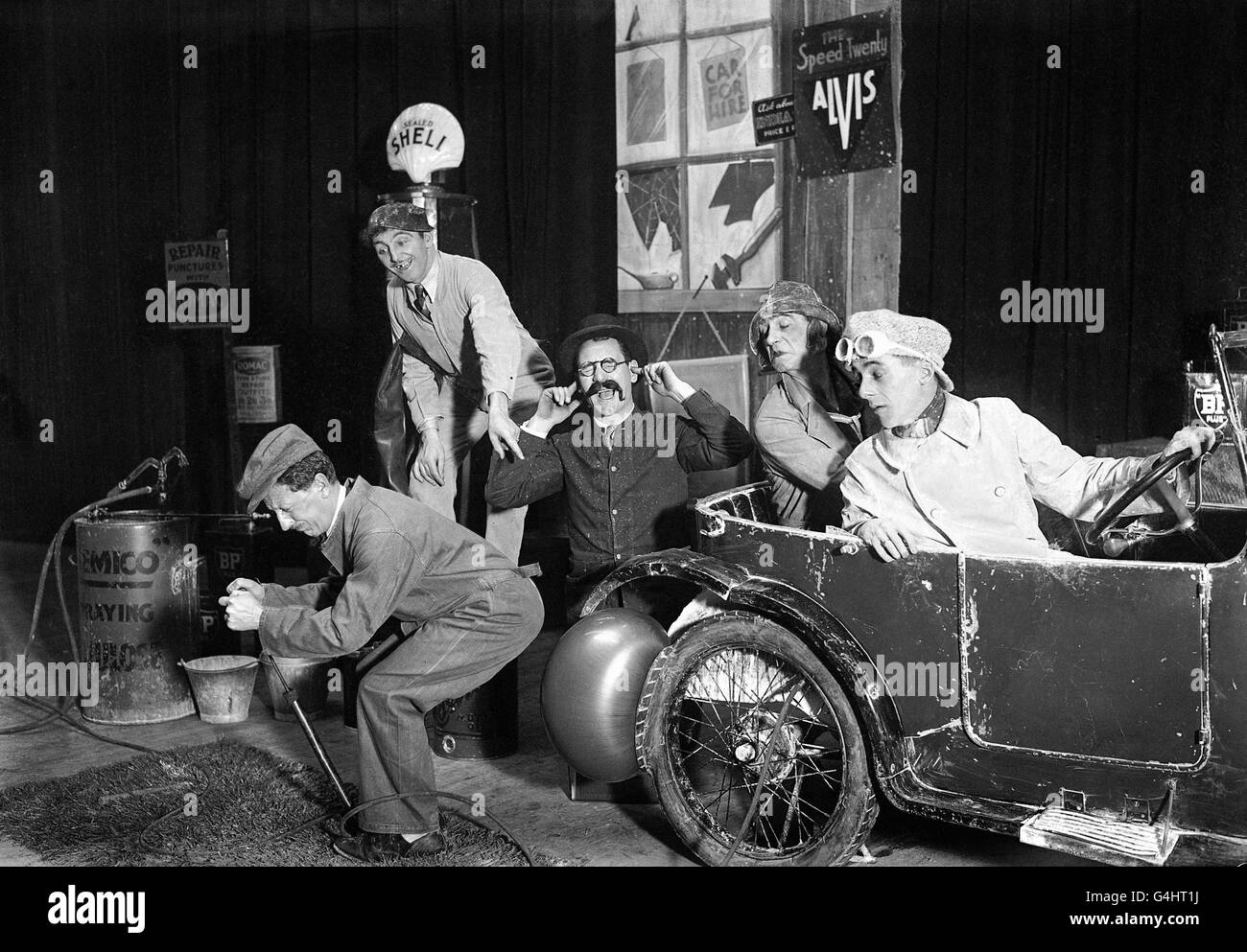 British Stage Stars - Nervo & Knox - London - 1932 Stock Photo