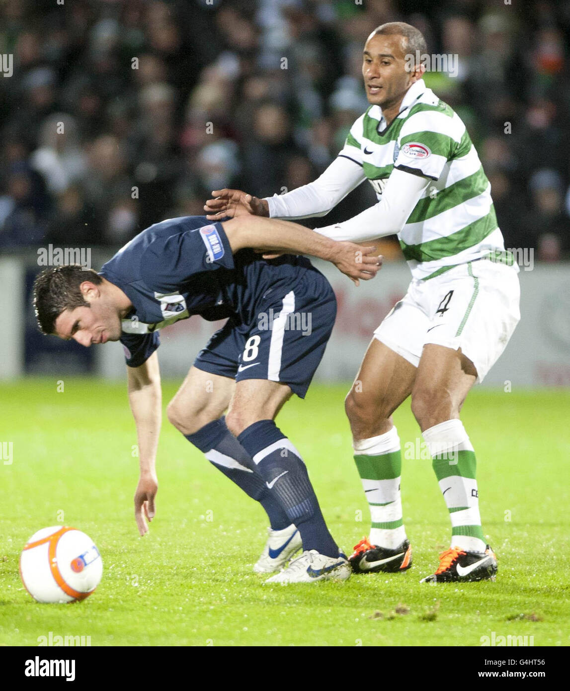 Soccer - Scottish Communities League Cup - Third Round - Ross County v Celtic - Victoria Park Stock Photo