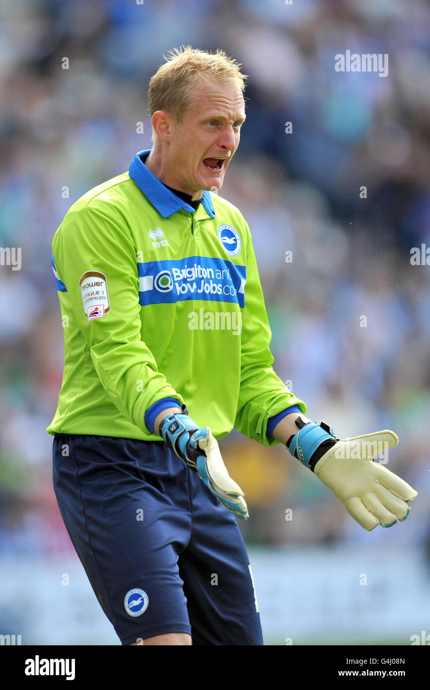 Casper Ankergren Brighton And Hove Albion Goalkeeper Stock Photo Alamy