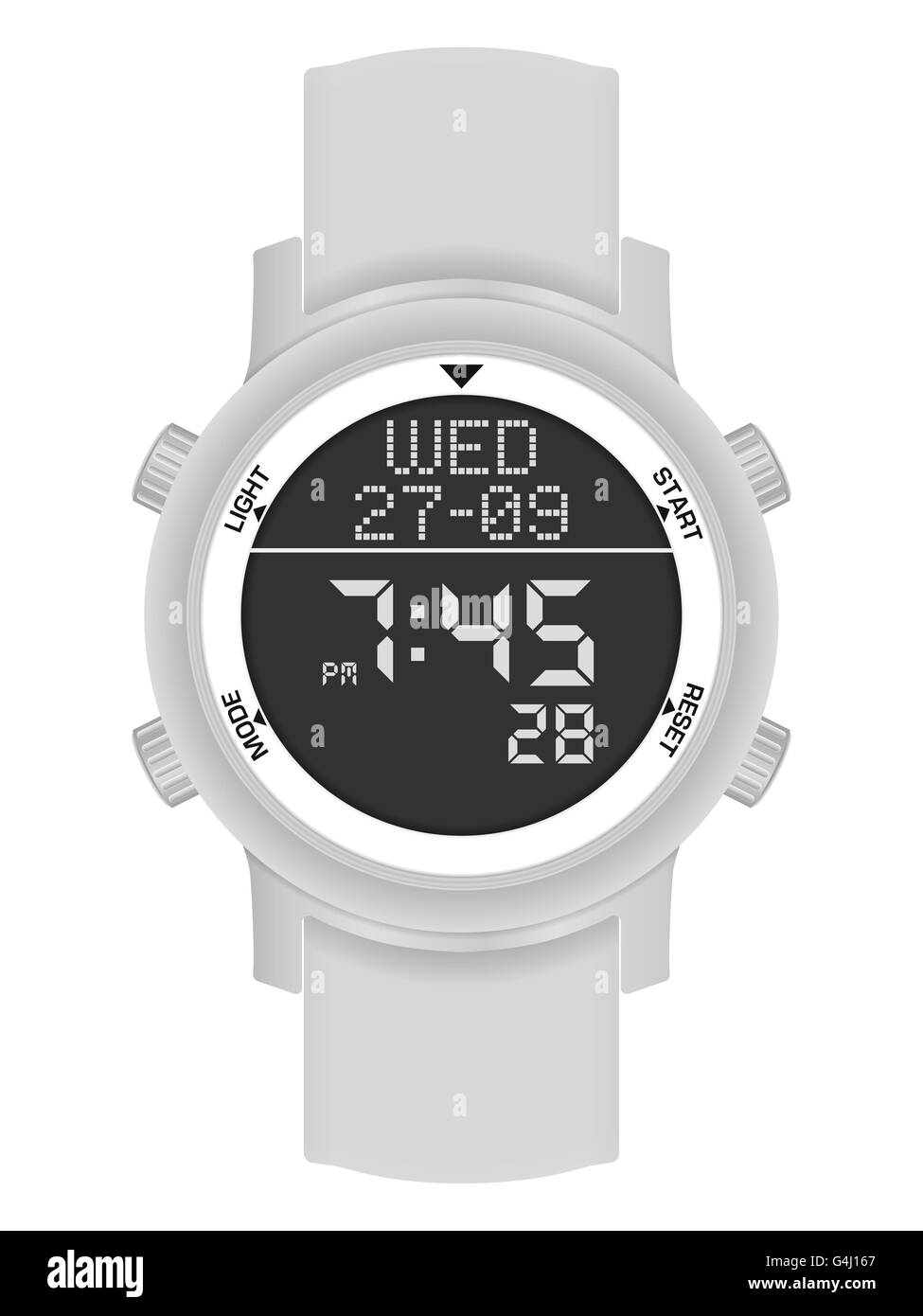 Digital watch Cut Out Stock Images & Pictures Alamy